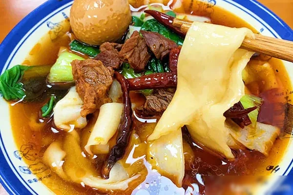 牛板面板面（自助辣椒+卤味+凉菜+和面+烙饼技术）-小吃方略网