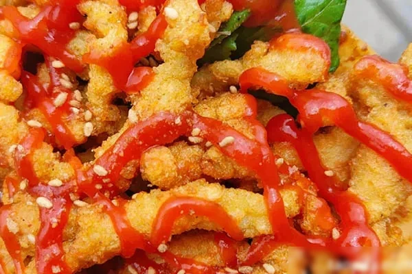 图片[1]-鸡柳卷饼教学视频配方-小吃方略网