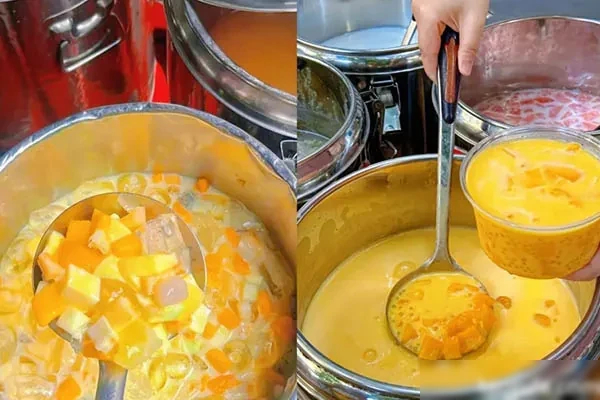 大桶糖水教程 海南姐妹糖水技术-小吃方略网