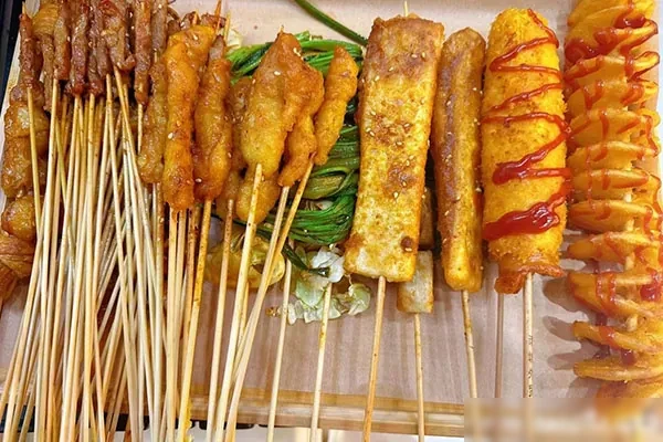 蛋蛋炸串技术配方和视频教程-小吃方略网