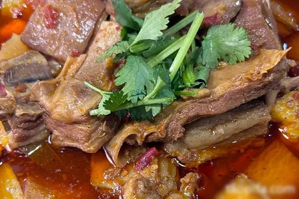 特色砂锅羊排视频教程-小吃方略网