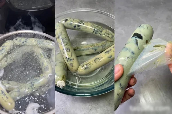 松花鸡蛋肠制作教程视频教程-小吃方略网