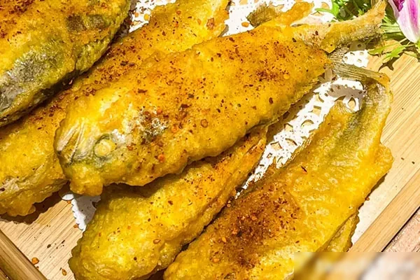 香辣脆皮黄鱼视频教程-小吃方略网