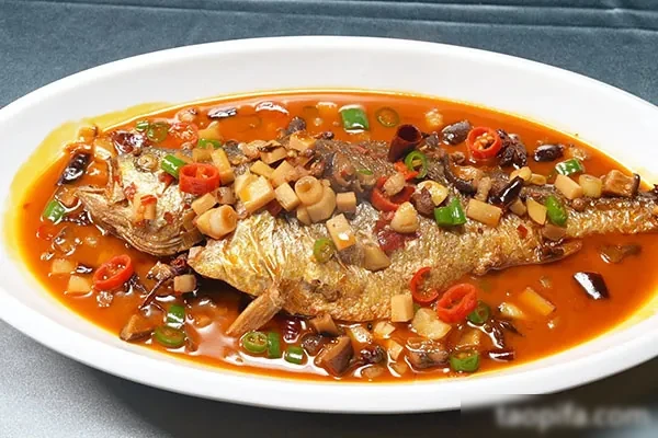 干烧大黄鱼核心量化视频教程-小吃方略网