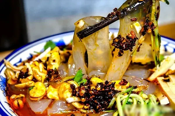 山西凉粉(炒粉十璇粉) 视频教程-小吃方略网