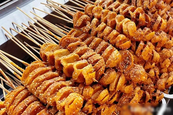 图片[1]-烤面筋技术配方和视频教程-小吃方略网