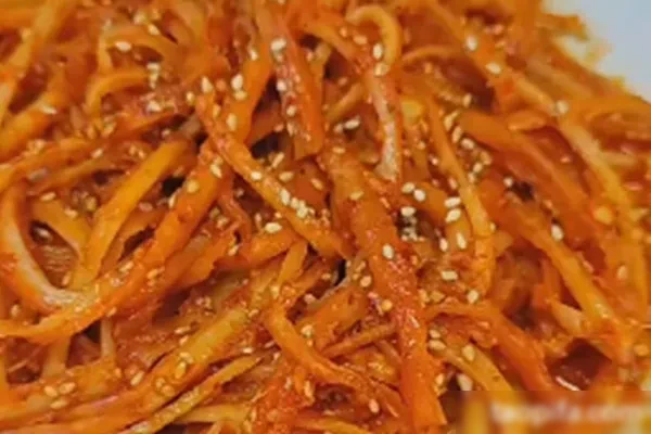 朝鲜族拌桔梗(苟宝)咸菜课程-小吃方略网