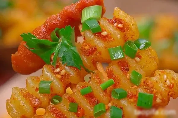 图片[1]-狼牙土豆技术配方和视频教程-小吃方略网