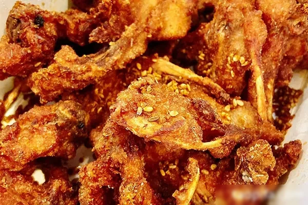 图片[1]-炸鸡叉，黄花鱼技术配方和视频教程-小吃方略网