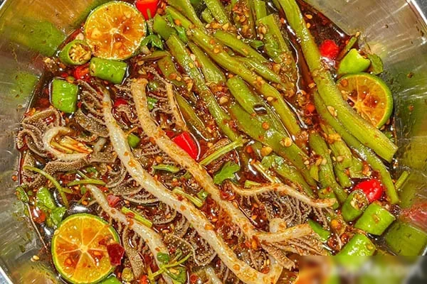 捞汁香麻百叶视频教程-小吃方略网