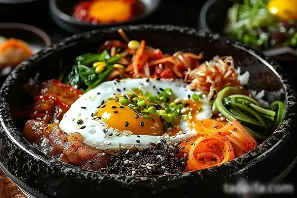 图片[1]-韩国料理石锅拌饭特色小吃技术配方资料-小吃方略网