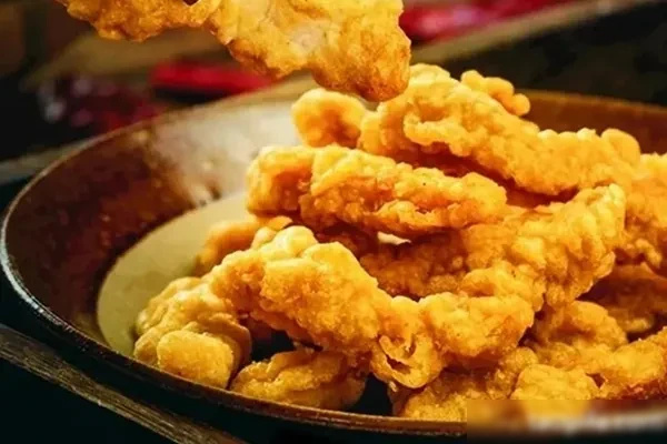 图片[1]-传统小酥肉(太原老菜)  视频教程-小吃方略网