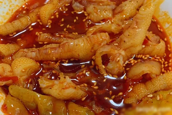 川味红油凤爪（酸辣鸡爪王鸡肉）技术配方和视频教程-小吃方略网