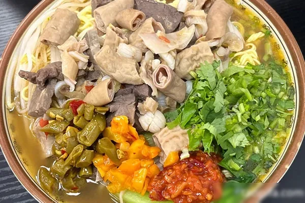 牛杂面羊杂面技术配方和视频教程-小吃方略网