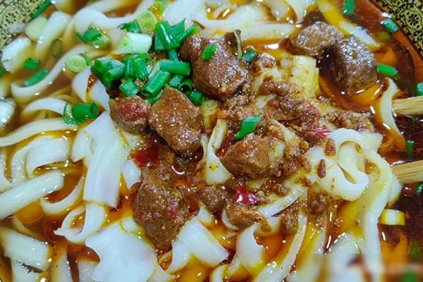 鸡汤刀削面技术配方和视频教程-小吃方略网