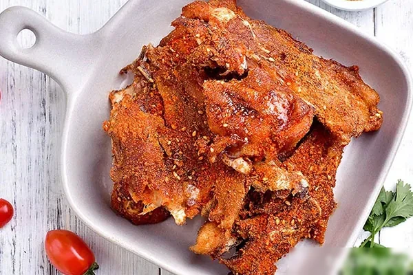 图片[1]-老式铁板鸡架技术配方和视频教程-小吃方略网