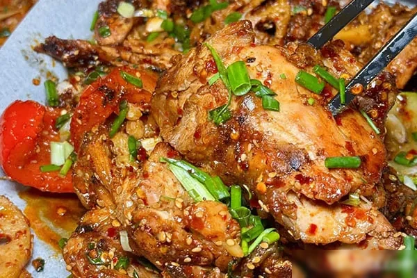 图片[1]-老式烤鸡&香辣烤鸡视频教程-小吃方略网