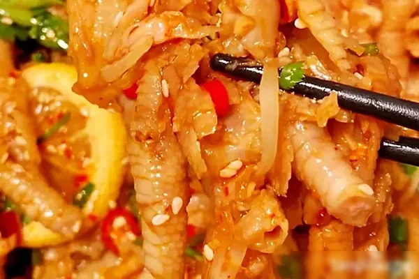 图片[1]-剁椒红油凤爪技术配方和视频教程-小吃方略网