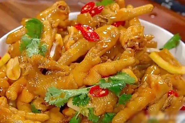 实体店爪爪姐凤爪三种口味学习-小吃方略网