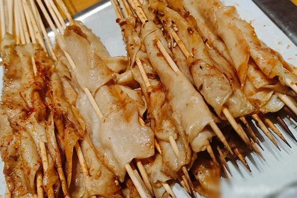 本溪烤豆腐皮视频教程-小吃方略网