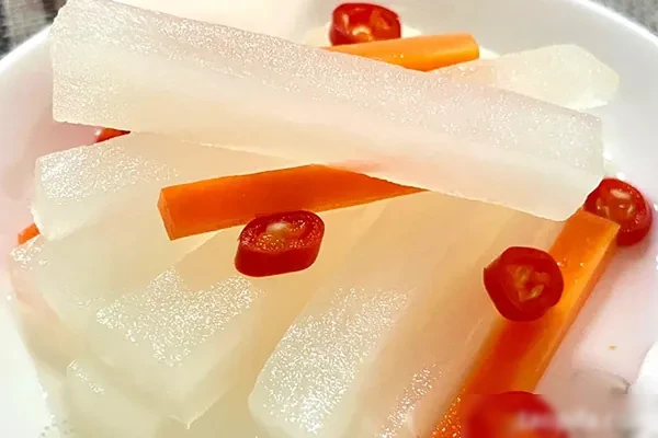 泡萝卜，老坛酸菜口视频教程-小吃方略网