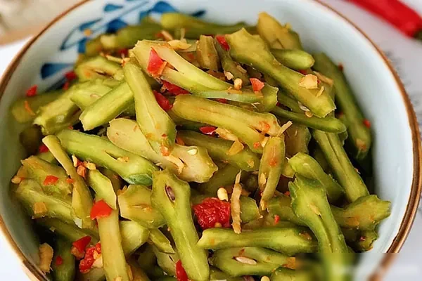 老长沙剁椒刀豆视频教程-小吃方略网