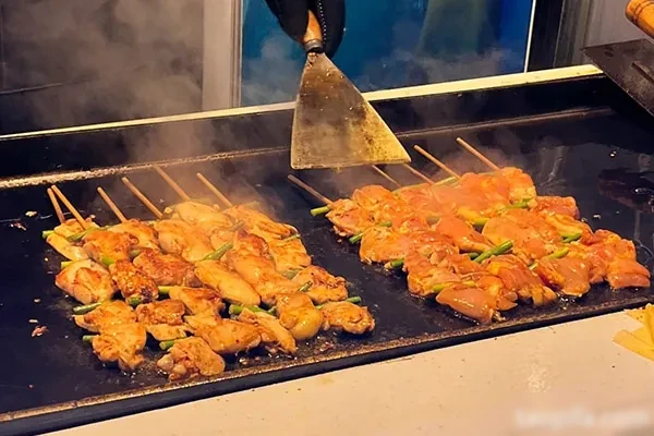 图片[1]-铁板鱿鱼+铁板小串 技术配方和视频教程-小吃方略网