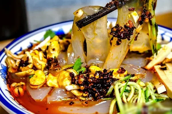 山西凉粉(炒粉十璇粉) 视频教程-小吃方略网