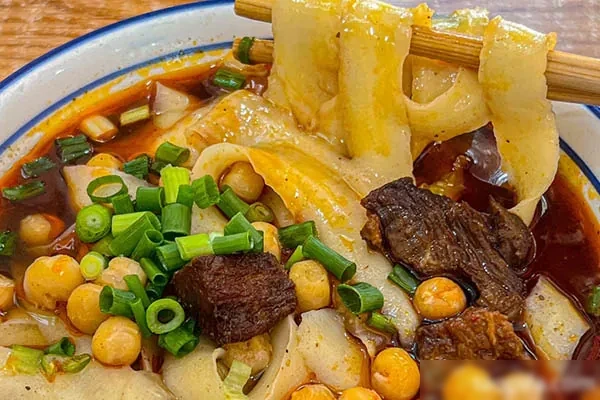 实体刀削面视频教程-小吃方略网