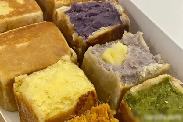 六种口味网红新宠仙豆糕视频教程~谁说中秋一定卖月饼-小吃方略网