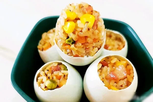 图片[1]-4个口味敲好卖的土豪金糯米蛋，日销百份打破传统！-小吃方略网