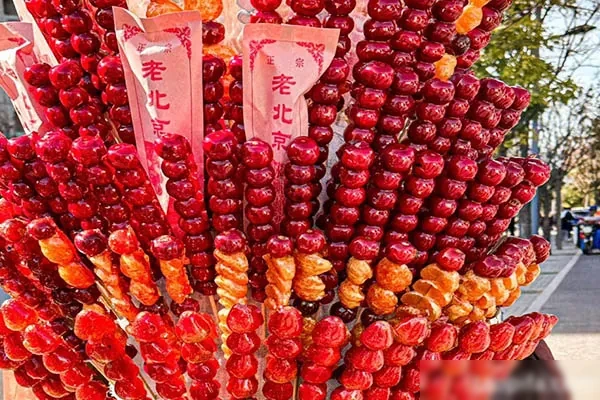 图片[1]-冰糖葫芦雪沙山楂焦糖奶酱技术配方和视频教程-小吃方略网