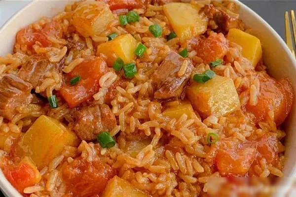 图片[1]-黑椒牛肉焖饭技术配方和视频教程-小吃方略网