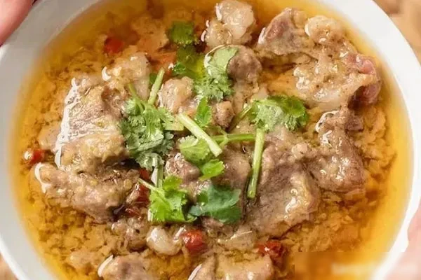 图片[1]-碗蒸羊羔肉视频教程-小吃方略网