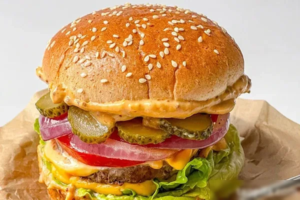 图片[1]-美式汉堡技术配方和视频教程-小吃方略网