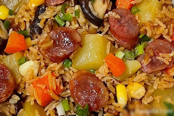 火爆的网红懒人焖饭完整版教程-小吃方略网