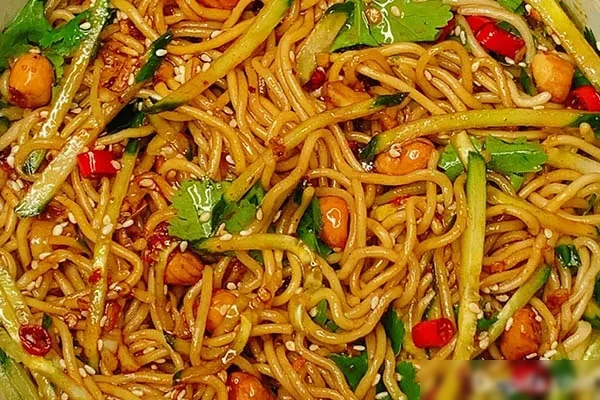 图片[1]-万能凉面汁水《香辣，葱香》视频教程-小吃方略网