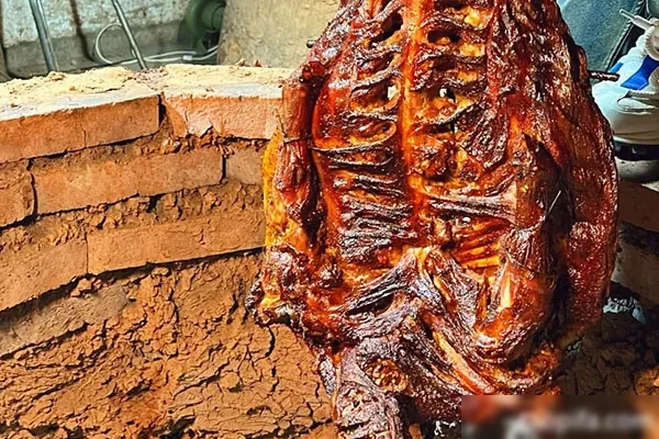 泥炉子烤全羊技术配方和视频教程-小吃方略网