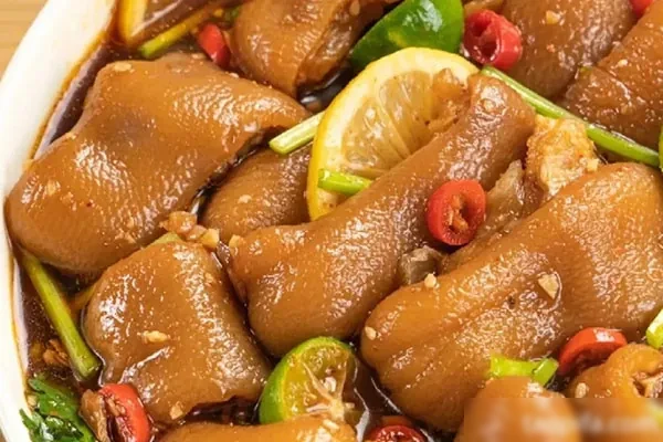 图片[1]-柠檬爽脆猪手技术配方资料-小吃方略网