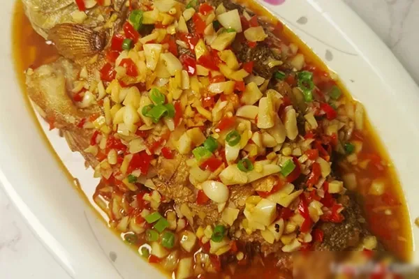 招牌蒜香鱼技术配方和视频教程-小吃方略网