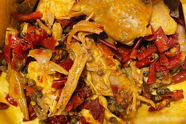 实体技术麻椒鸡-酒店招聘菜开店必用-小吃方略网