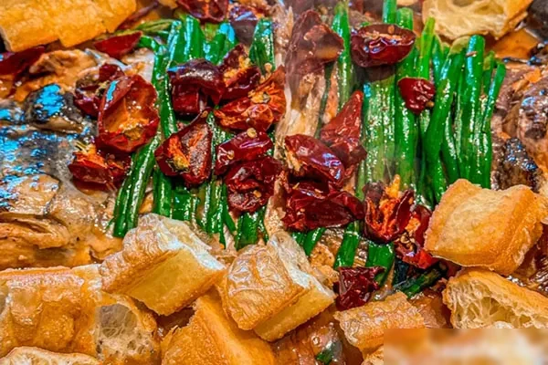 头泡饼配油条视频教程-小吃方略网