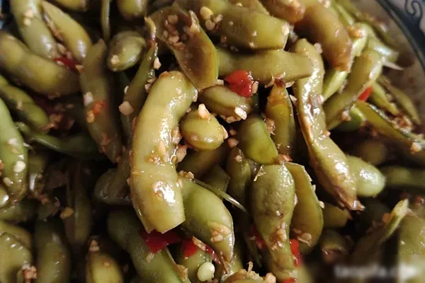 蒜香毛豆视频教程-小吃方略网