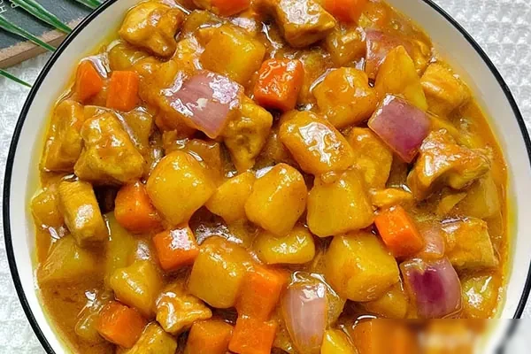 图片[1]-香咖喱鸡——南洋风味的2种做法-小吃方略网