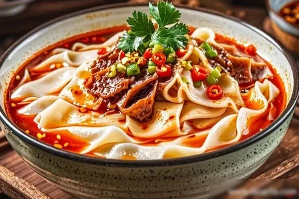 图片[1]-刀削面系列 技术配方和视频教程-小吃方略网