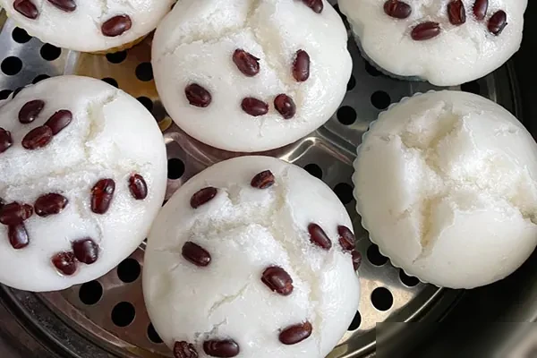 图片[1]-米发糕制作全过程视频教程-小吃方略网