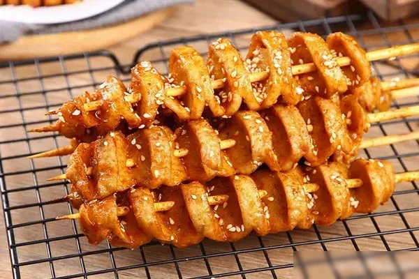 烤面筋技术配方和视频教程-小吃方略网