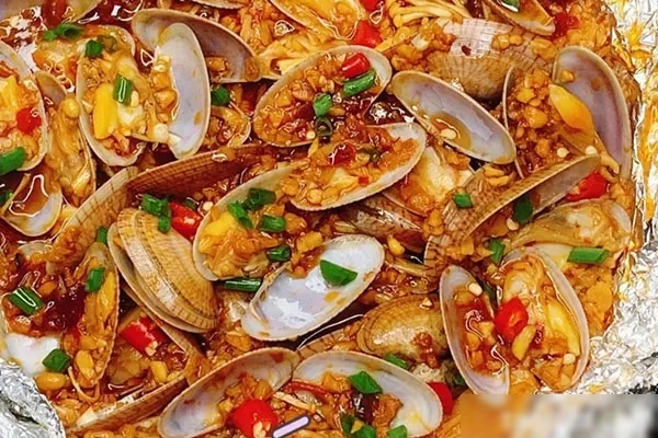 图片[1]-锡纸花甲视频教程-小吃方略网