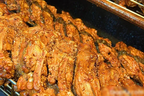 图片[1]-电烤鸡架视频教学-小吃方略网