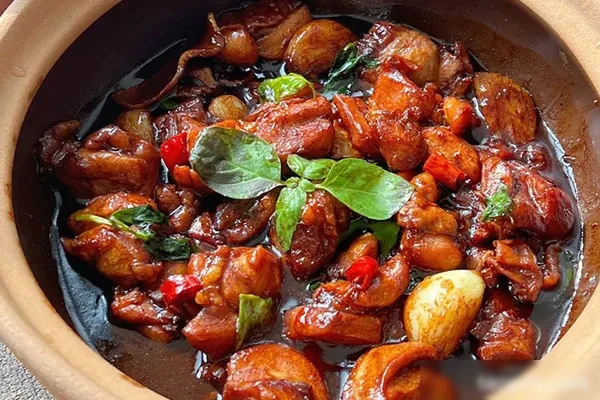 台试三杯鸡技术配方和视频教程-小吃方略网